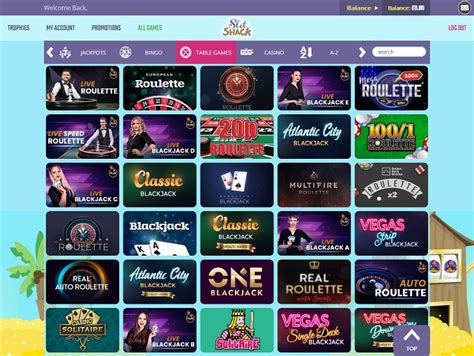 Slot shack casino online